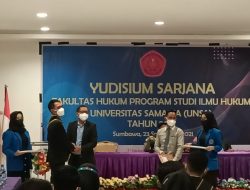 27 Mahasiswa Fakultas Hukum UNSA Diyudisium