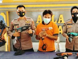 Polisi Tangkap Buruh Penggasak Toko Bangunan