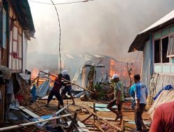 Kebakaran Hebat di Sape, 63 Rumah Hangus Terbakar