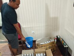 Polisi Amankan 90 Botok Miras Jenis Arak Beserta Pemiliknya