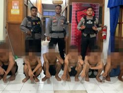 Mabuk dan Lukai Pejalan Kaki, 6 Remaja Diamankan Polisi