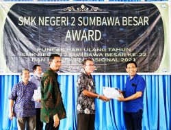 SMKN 2 Sumbawa Award, Puncak Peringatan HUT Ke-22 dan HGN 2021