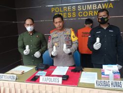 Polres Sumbawa Ringkus Jaringan Narkoba Antar Provinsi, 500 Gram Sabu Diamankan 