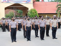 Berkinerja Baik, 119 Anggota Polres Sumbawa Dapat Hadiah Naik Pangkat 