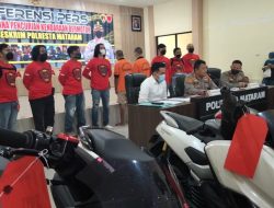 Bekuk Spesialis Curanmor, Polisi Sita 8 Unit Sepeda Motor 