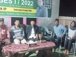 Boyong Ketua dan Pengurus PKB, Ridwan Komit Bantu Pembangunan Fasilitas Umum Desa Poto