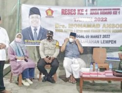 Reses di Kelurahan Lempeh, Ansori Serap Aspirasi dan Salurkan Bantuan 