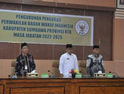 Bupati Minta Pengurus BWI Sumbawa Berdayakan Wakaf Secara Optimal 