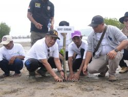 Tanam Ribuan Bibit Mangrove, Bupati : Momentum Pelestarian Lingkungan