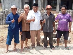 Ridwan Bantu Pembangunan Masjid di Kelurahan Seketeng 