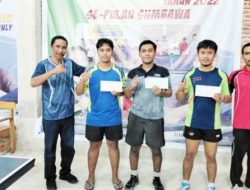 Jelang Porprov, Atlet Tenis Meja Gelar Uji Tanding