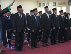 Bupati Lantik Pipin Jadi Kadis PRKP Sumbawa