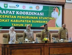 Dinas P2KBP3A Gelar Rakor TPPS, Wabup Ingatkan Perlunya Sinergitas Dalam Penanganan Stunting