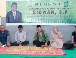 Ridwan Janji Perjuangkan Aspirasi Warga Kecamatan Moyo Utara dan Sumbawa 