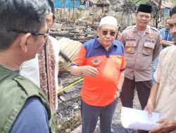 Bupati Sumbawa Janji Bangun Rumah Baru Bagi Korban Kebakaran Tepal 