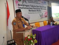 Pemkab Sumbawa Sosialisasikan Implementasi Berusaha Berbasis Risiko