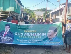 Dinilai Layak Jadi Presiden, Cak Imin Dideklarasikan Masyarakat Desa Terpencil di Sumbawa 