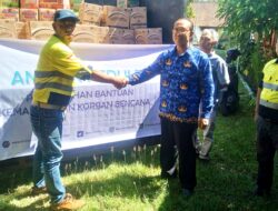 Peduli Korban Banjir Lunyuk, PT AMNT Salurkan Bantuan Kemanusian 