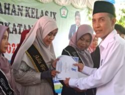 Lepas Siswa Kelas IX, Wakamad: Jaga Terus Nama Baik MTs Negeri 1 Sumbawa 