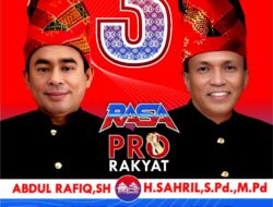 Mengenal Program Kerja Pasangan Rafiq Sahril RASA (Part 1) 