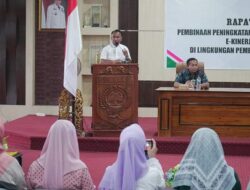 Buka Rakor Evaluasi dan Peningkatan Kinerja ASN, Pjs. Bupati: ASN Harus Hadir dan Melayani 