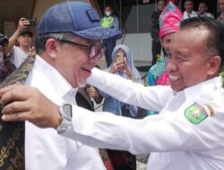 Pjs Bupati Sambut Kedatang Wamen PKP RI    